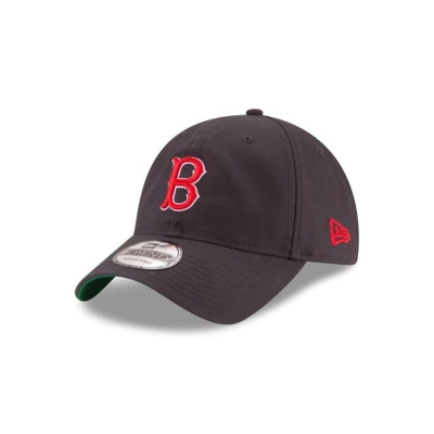 Boston Red Sox Gorra | New Era MLB Waxed Cooperstown 9twenty Adjustable Cap Mexico - Azules